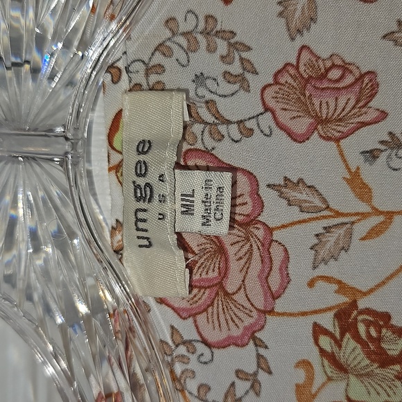 Umgee Open Front Tropical Floral Sz M/L - Picture 3 of 9
